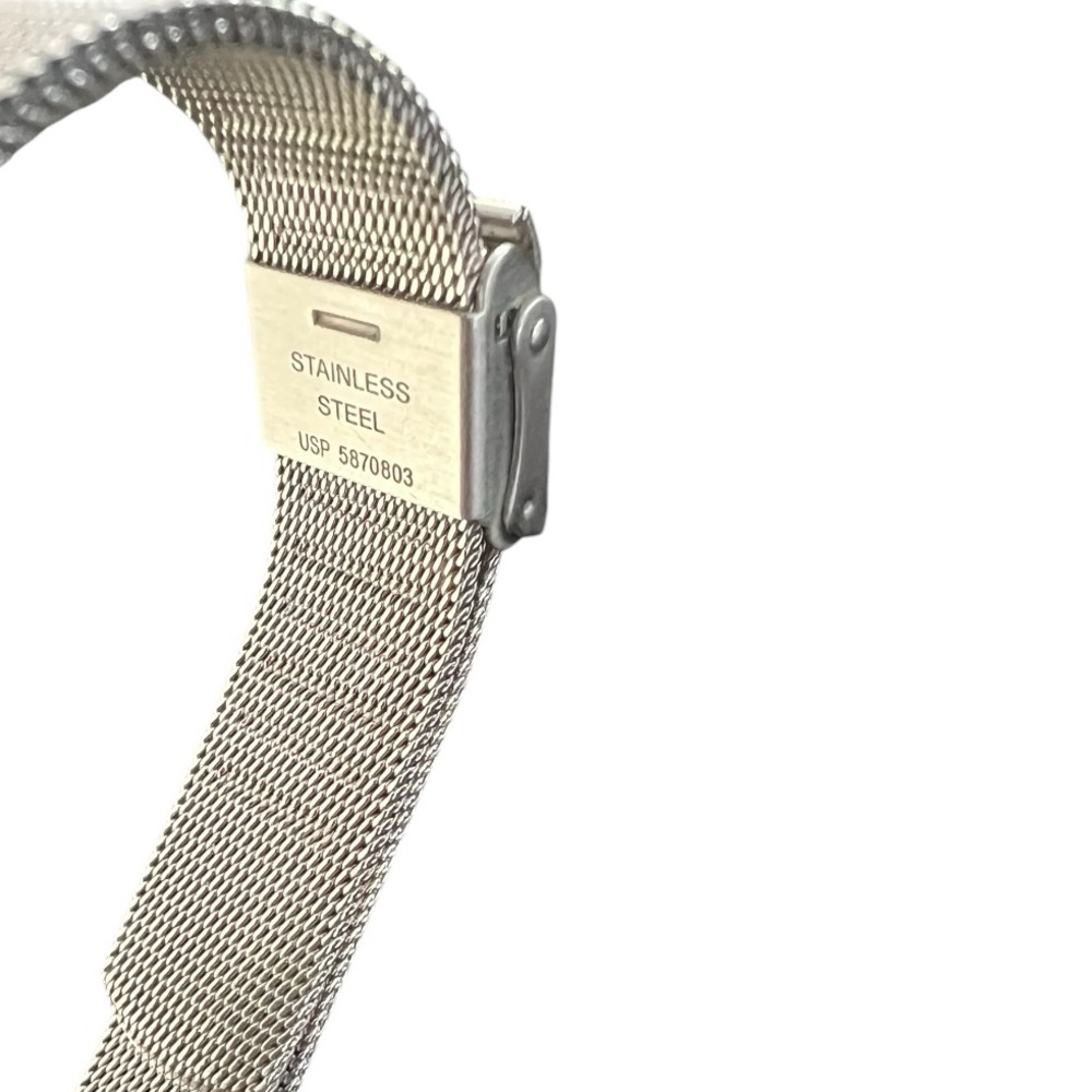Skagen watch Round,stainless steel, Swarovski crystals mesh water resistant - Picture 11 of 16